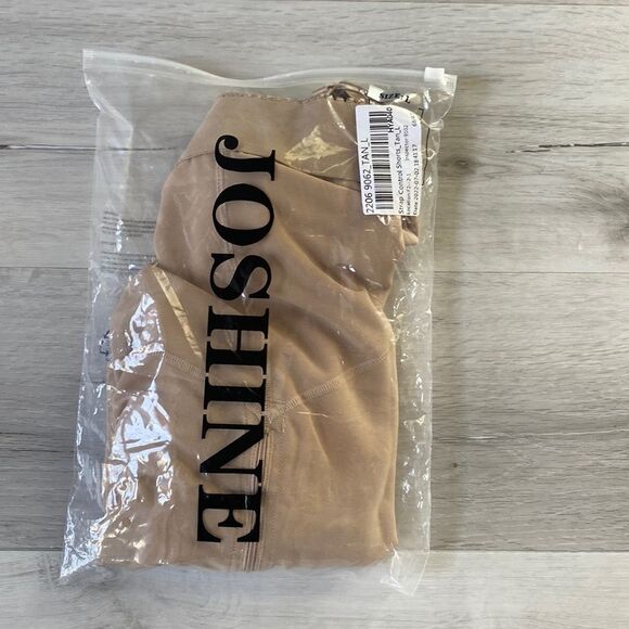 JOSHINE Womens Shaping Strap‎ Control Shorts Tan NWT in packaging - Picture 4 of 10